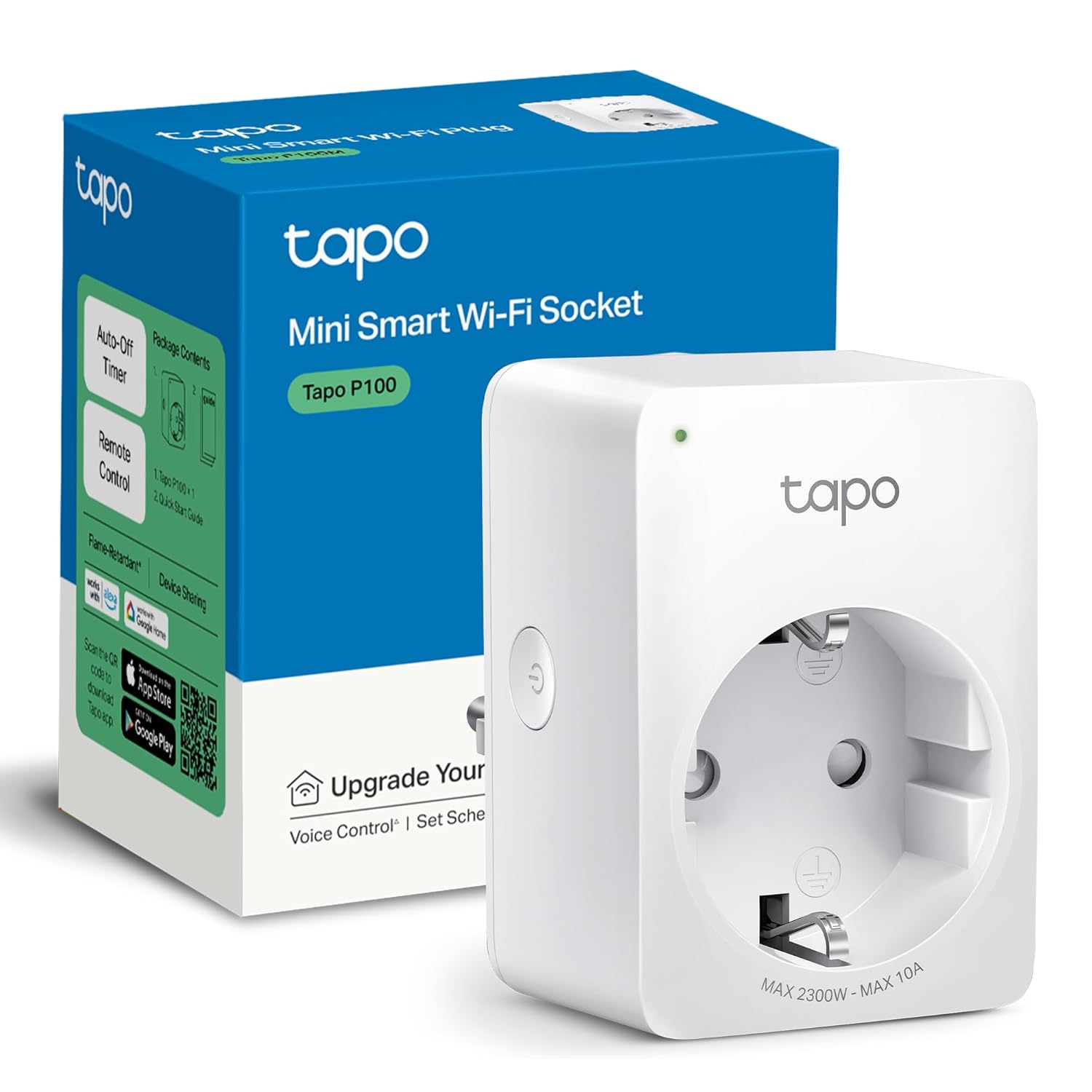 TP-Link Tapo P100 Mini WiFi Smart Plug — enchufe inteligente